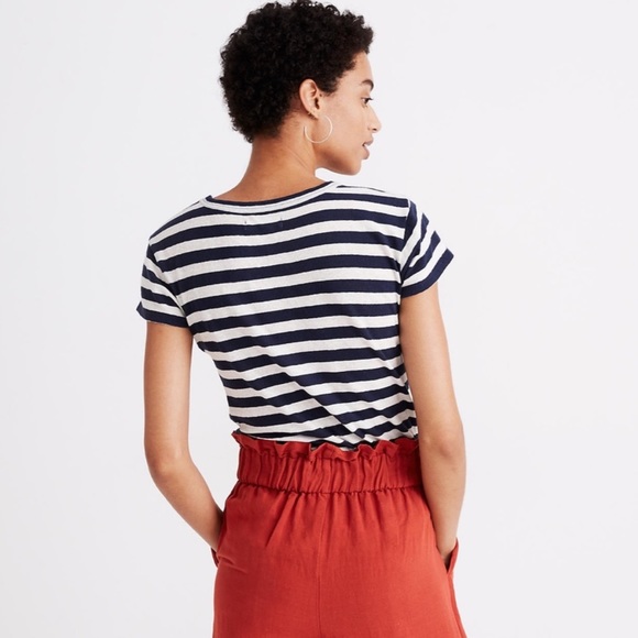 The Perfect Vintage Tee in Atkins Stripe - Picture 2 of 6